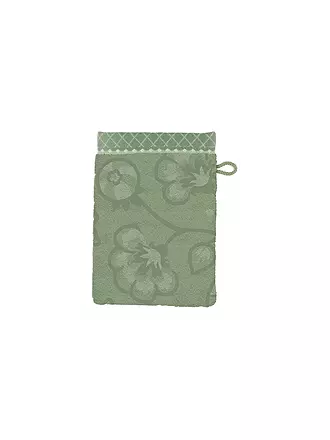 PIP STUDIO | Waschhandschuh  JASMIN JACQUARD 16x22cm Green | 